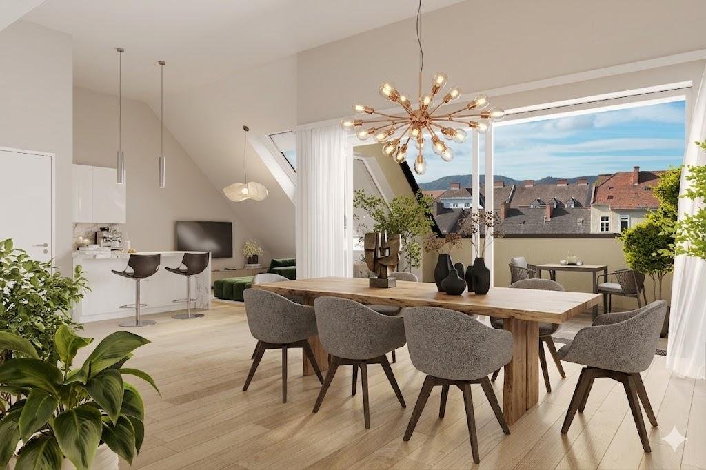 PURE ON THE MUR RIVER – Unser neues Wohnprojekt an Mur – Krovna terasa TOP 36; MP