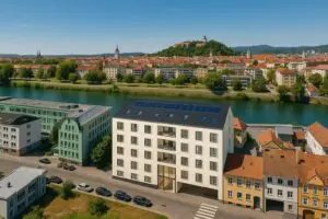 PURE ON THE MUR RIVER – FÜR ANLEGER- unser neues Wohnprojekt an Mur – TOP 10; MP