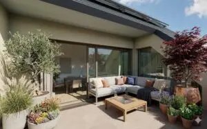 PURE ON THE MUR RIVER – Unser neues Wohnprojekt an Mur – Krovna terasa TOP 38; MP
